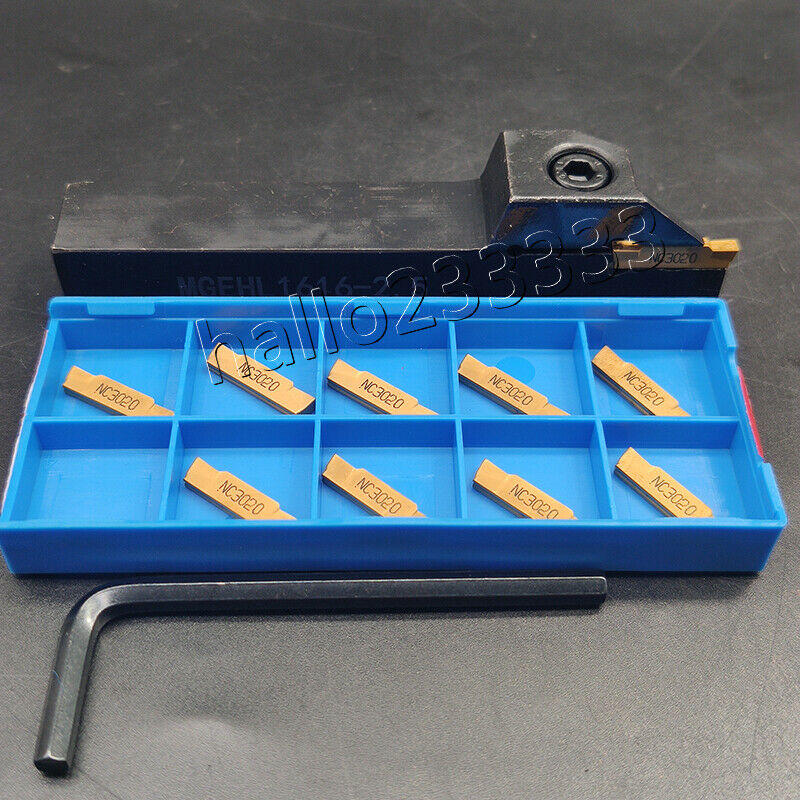 MGEHL1616-2.5 lathe External Turning Tool Holder + MGMN250-M 2.5mm CNC inserts