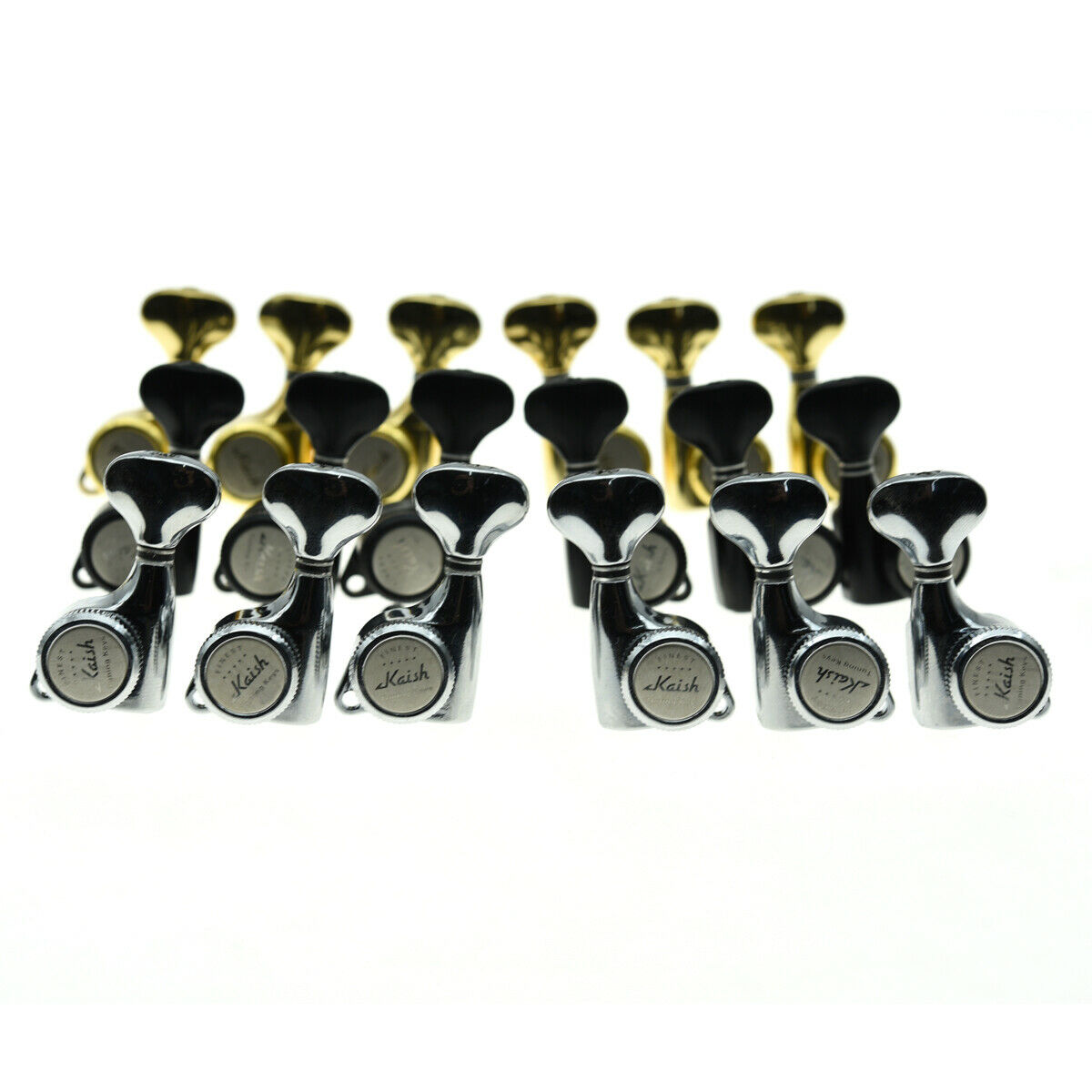 3L3R 18:1 Gear Ratio Guitar Locking Tuners Machine Heads Guitar Tuning Keys CR