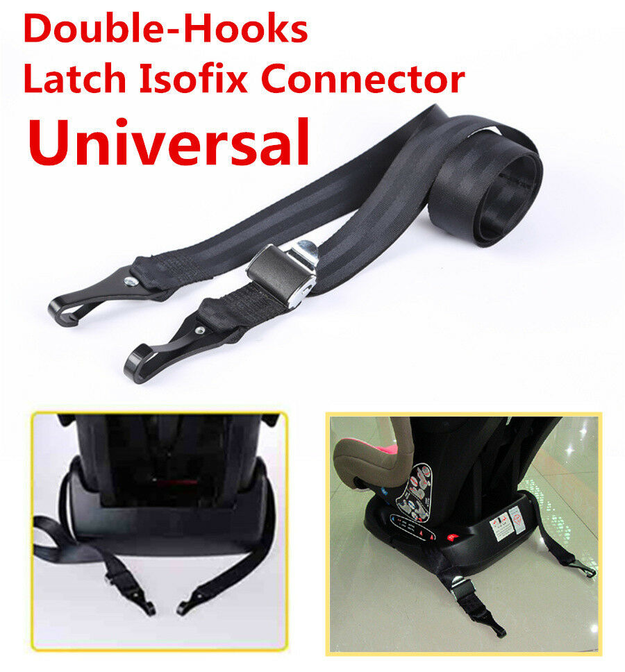 Double-Hooks Connection Seat Belts Latch Car Baby Seat Safe Child Safety Seats