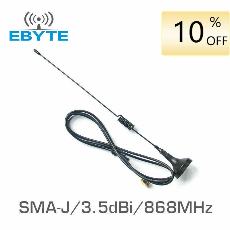 1PC Wifi Antenna 868MHz 3.5dbi High Gain TX868-XP-100 SMA Male Omnidirection uhf