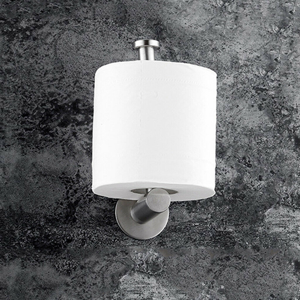 304 Stainless Steel Wall Mounted Paper Towel Holder Toilet Roll Holder