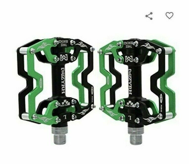 1Pair Flat 9/16" Pedals Cycling MTB BMX Bike Bicycle Bearing Platform Pedal s
