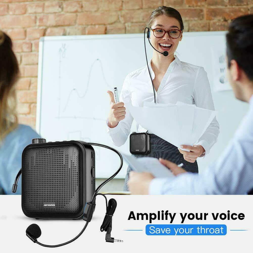 Portable  Mini Audio Amplifier Rechargeable Ultralight Loudspeaker For Teachers