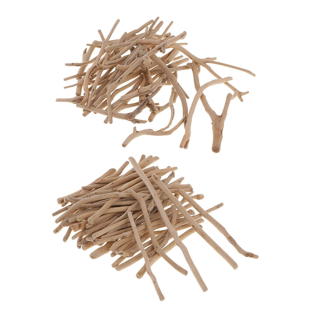 250g Driftwood Sticks Northumbrian Coastline Display Wreath Arts Crafts DIY
