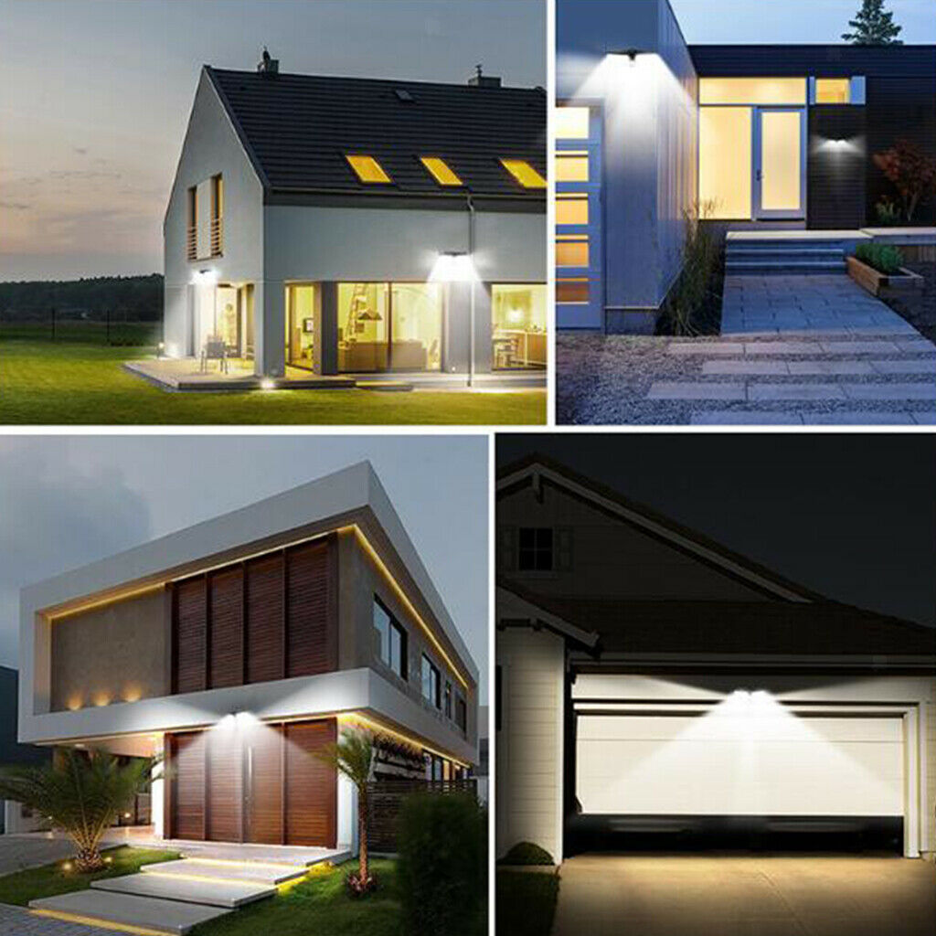 6500-7000K Solar Wall Lantern Outdoor Christmas Solar Lights Wall Outdoor 100