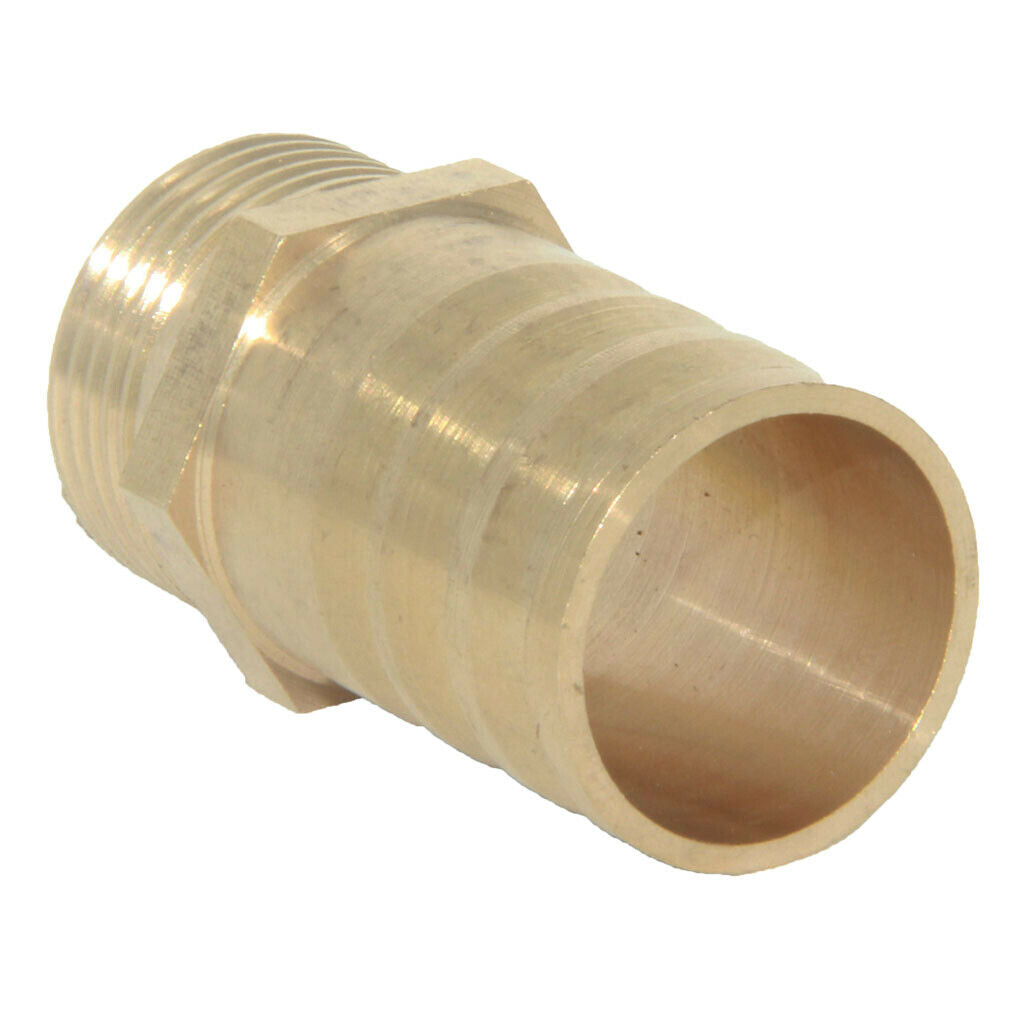 3Pcs 25mm 3/4" Brass Quick Coupler Compressed Air Hose Fitting Connector