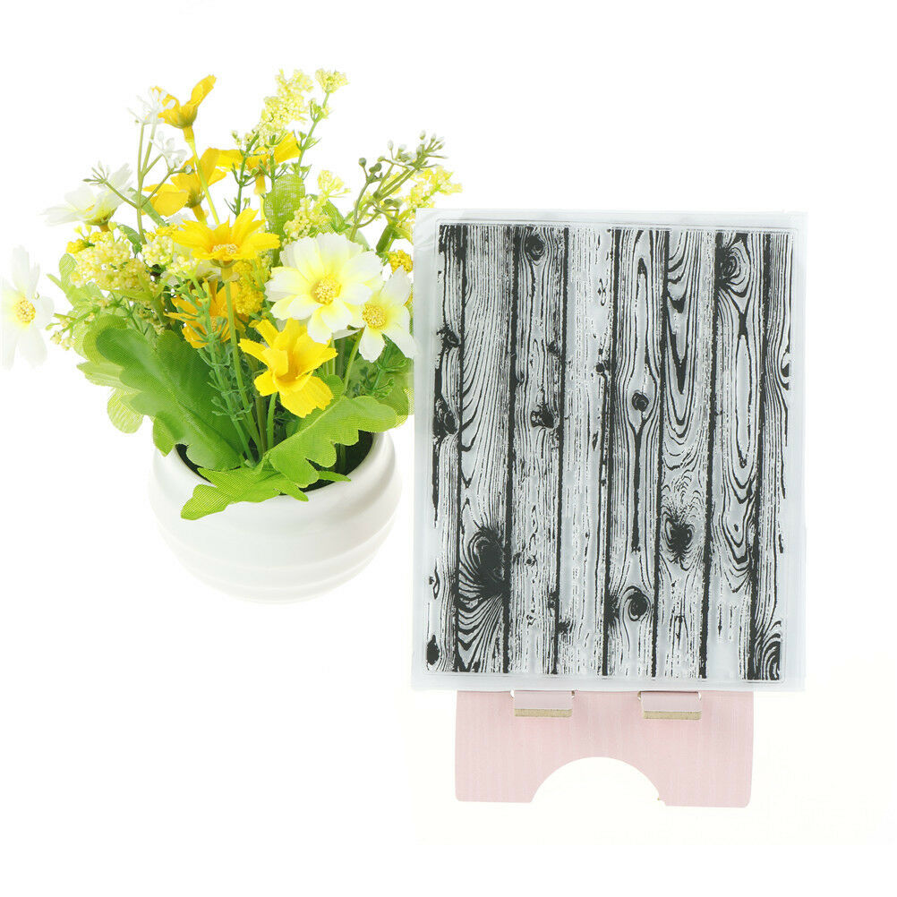 Vivid Wood Flooring Pattern Stamp Seal Scrapbooking Card Making Photo Albu.l8