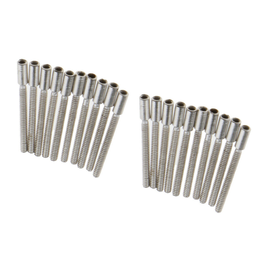 20x Metal Wristwatch Pocket Watch Stem Winding Extensions Bar Watch Repair
