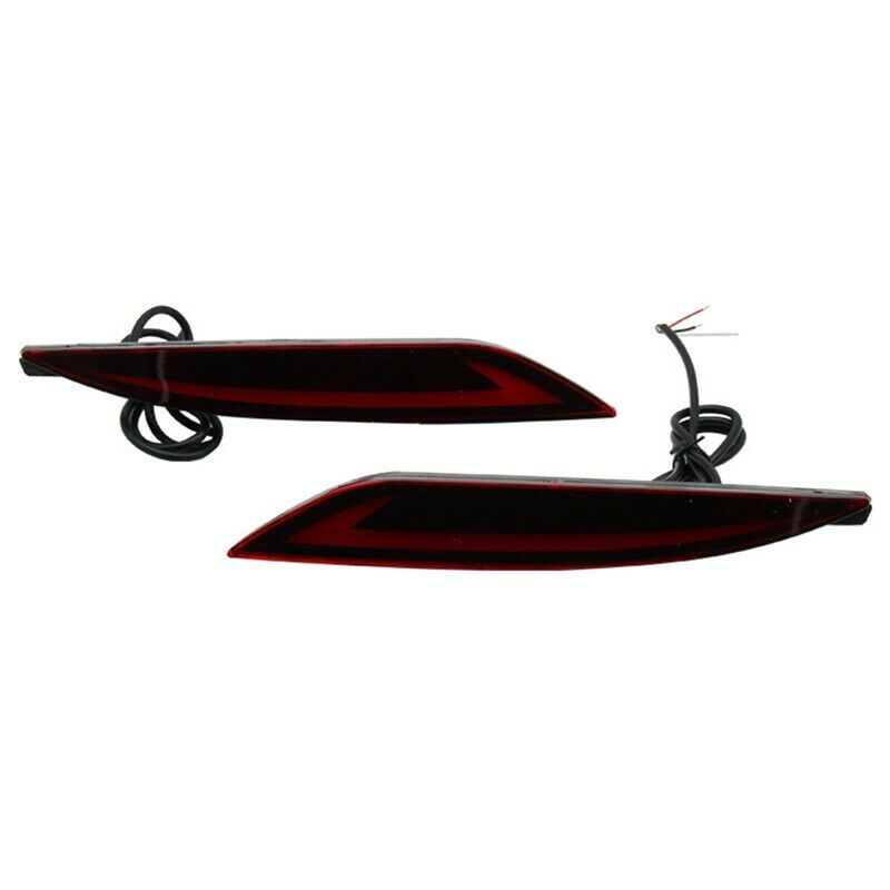 Car LED Rear Bumper Reflector Brake Light Turn Signal Light Tail Led Warning LW7