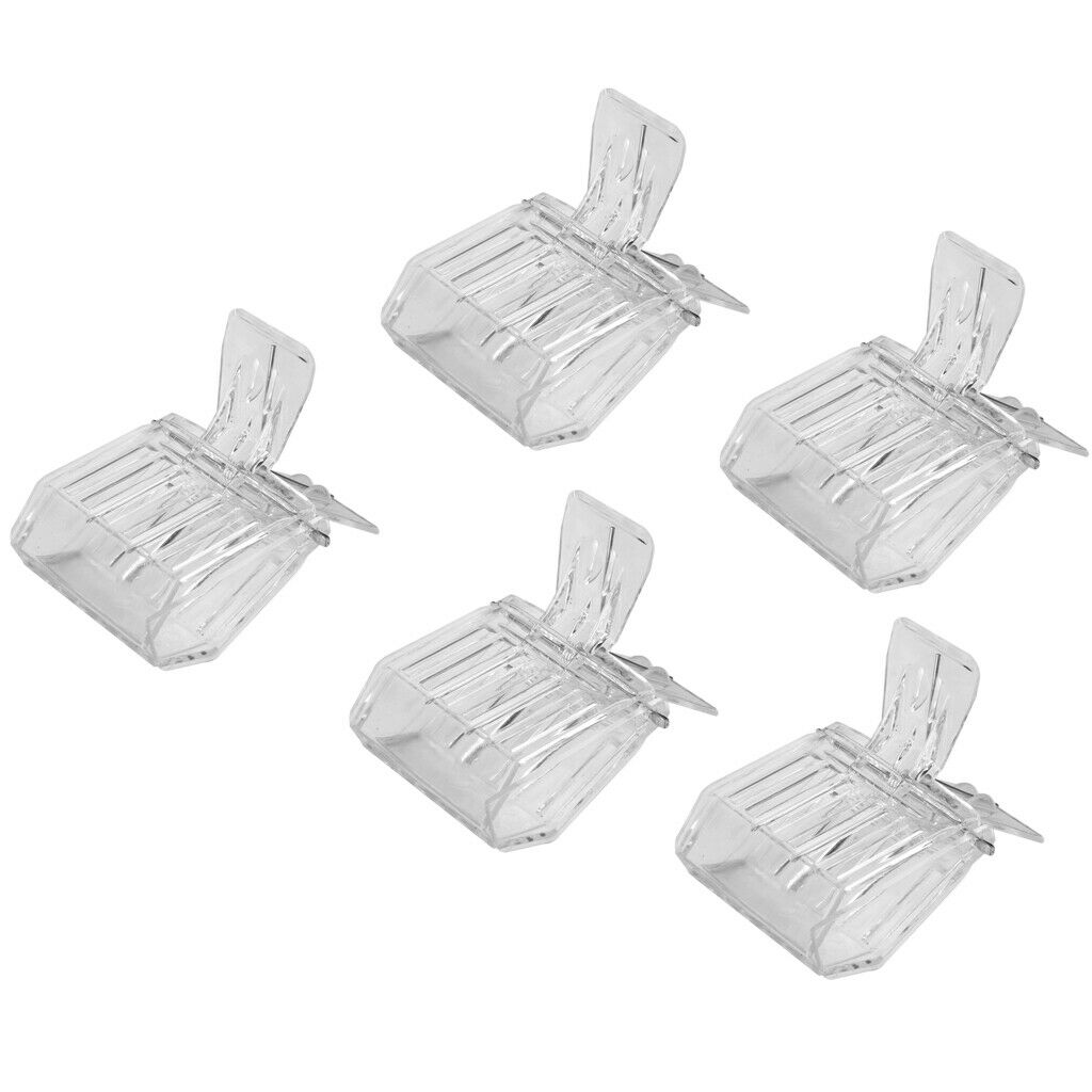 5pcs Plastic Clip Cages Queen Bee Catcher Beekeeping Protection Tool