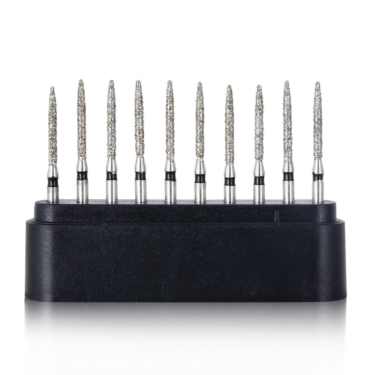 100X AZDENT Dental High Speed Super Coarse Diamond Burs Drills FO-11S 10pcs/Kit
