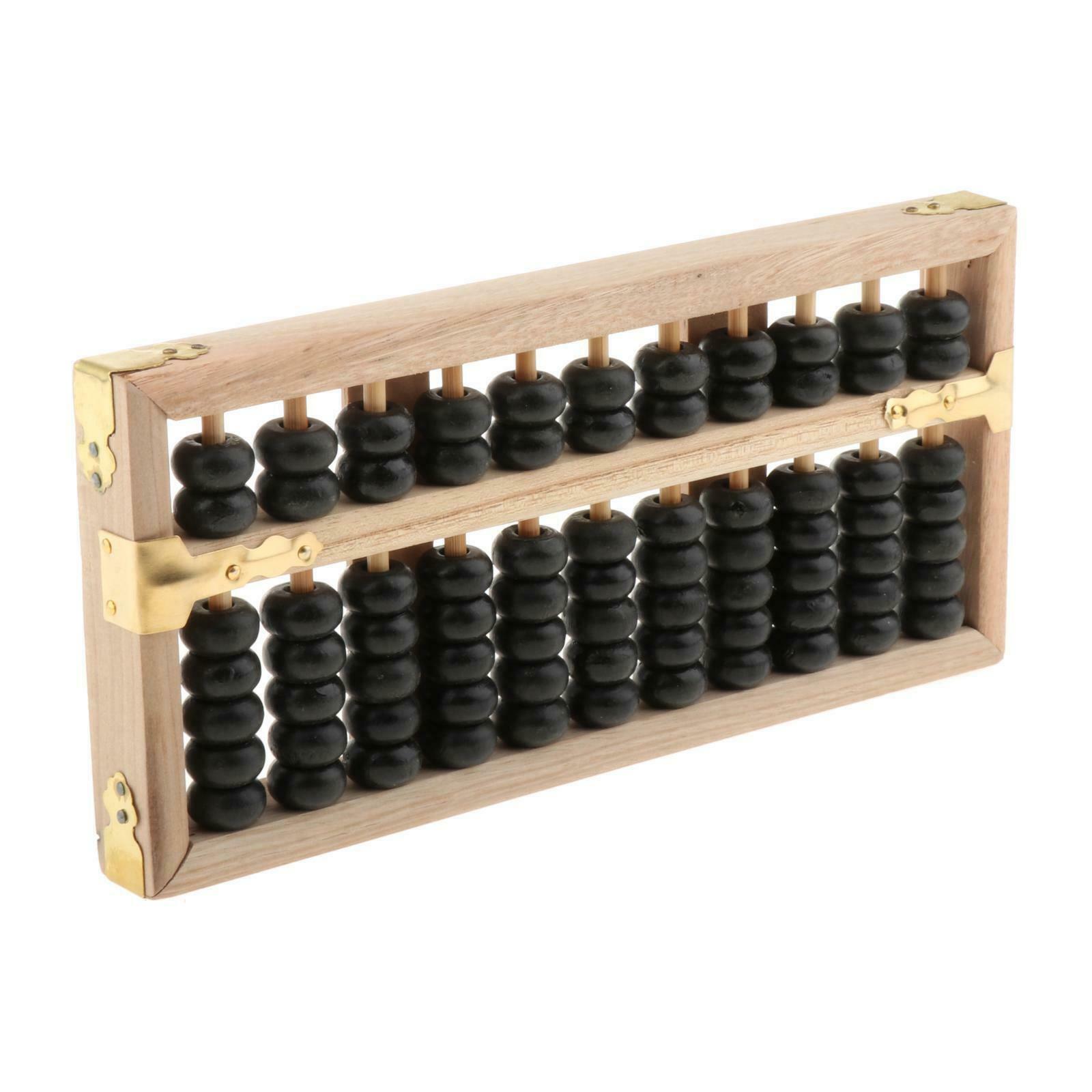 11 Rods Small Abacus Soroban Classic Student Calculator Math Mathematics