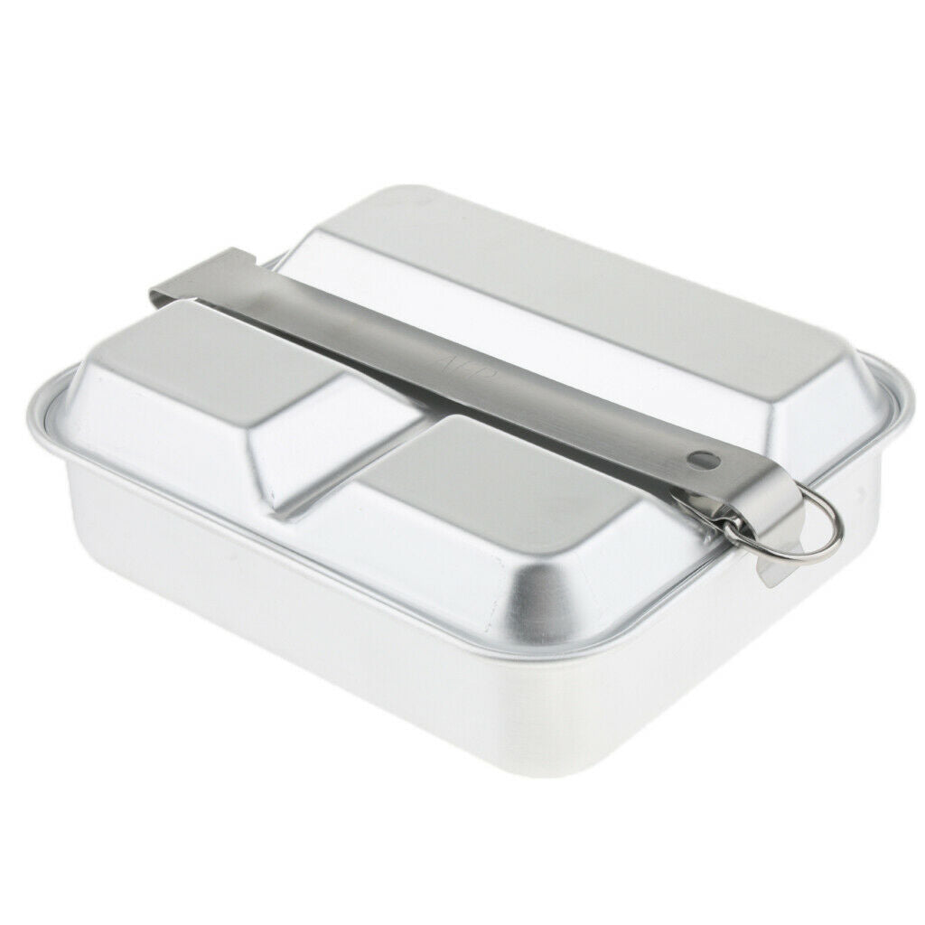 Aluminium Lunch Box Bento Food Container Outdoor Camping Food Storage
