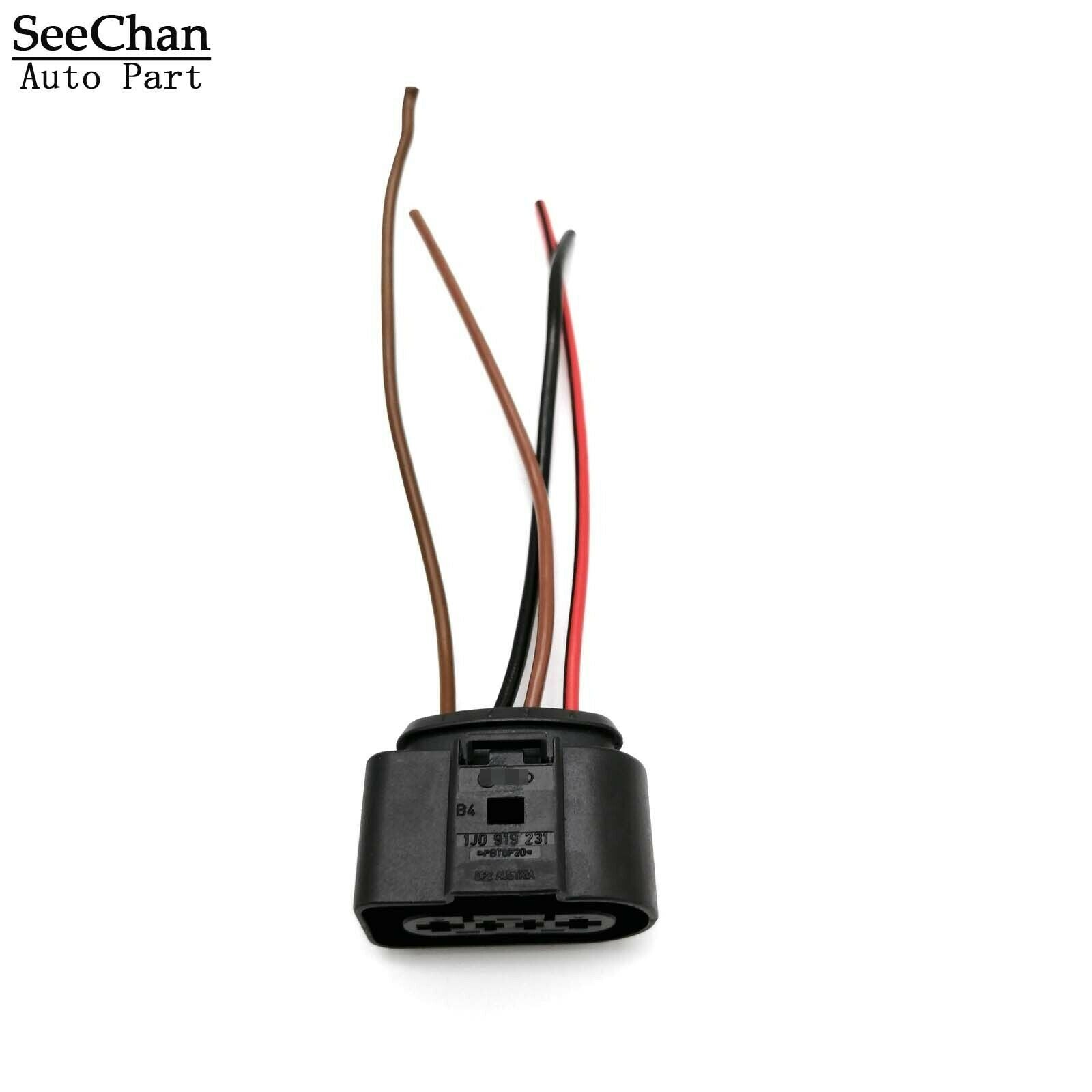 Fit For Audi A6 S6 C5 99-04 Allroad 4PIN Fuel Pump Wiring Plug Pigtail 1J0919231