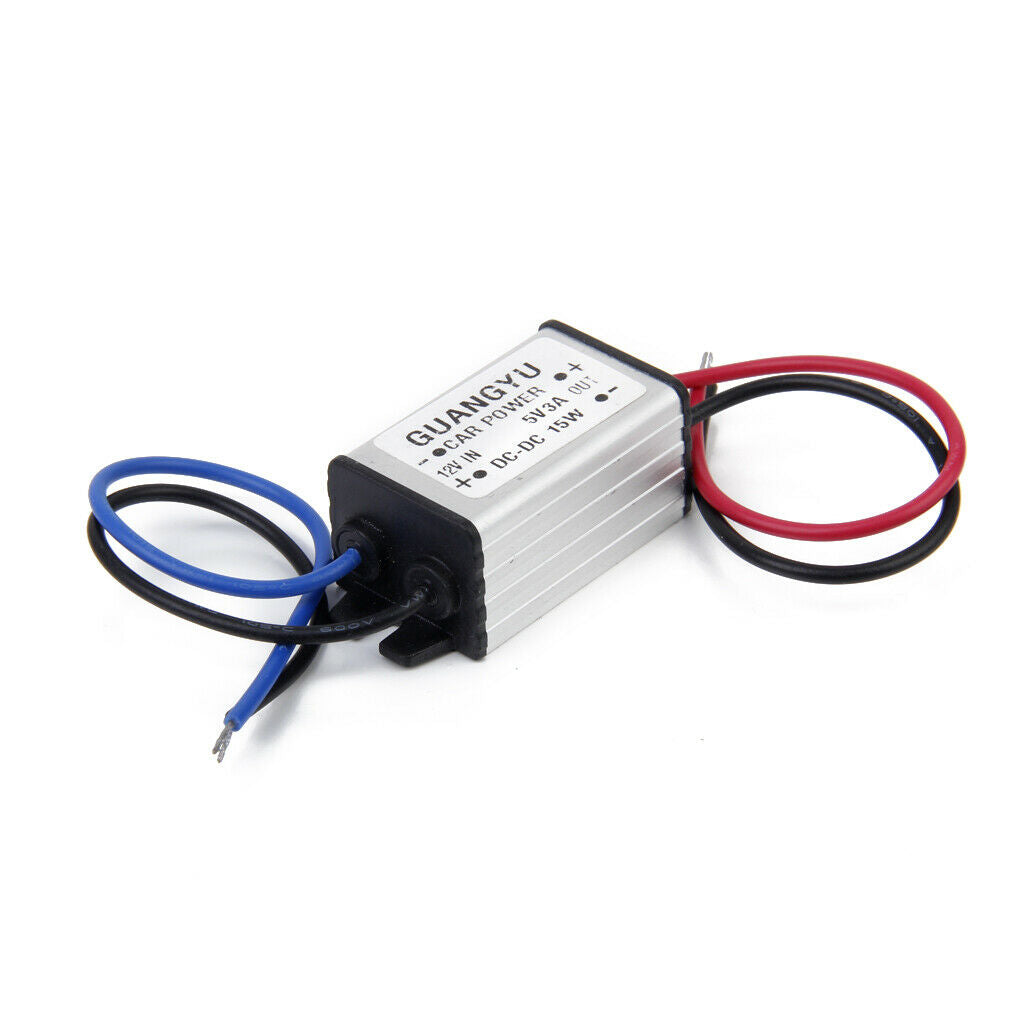 Waterproof DC 12V To 5V 3A 15W Buck  Module Car