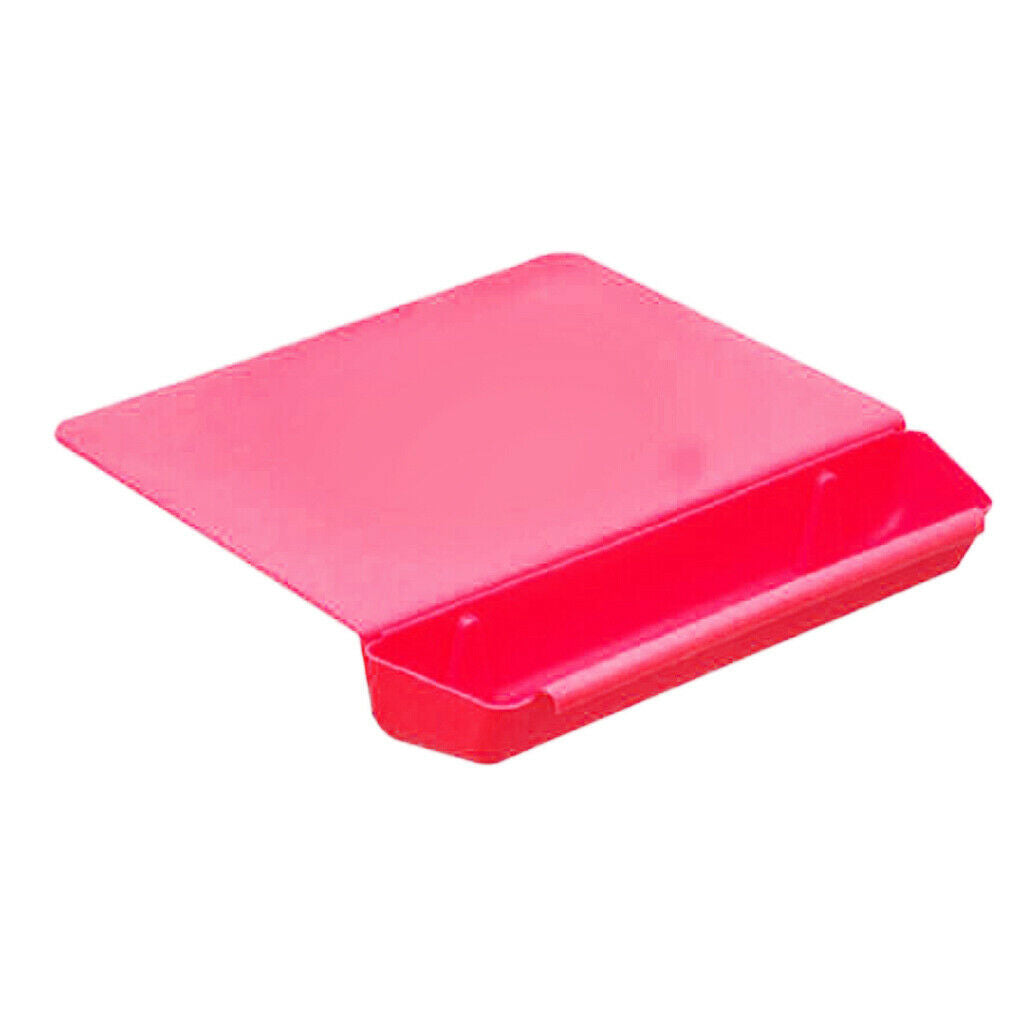 Kitchen Detachable Chopping Board w/ Storage Groove Non-Slip Food grade Red