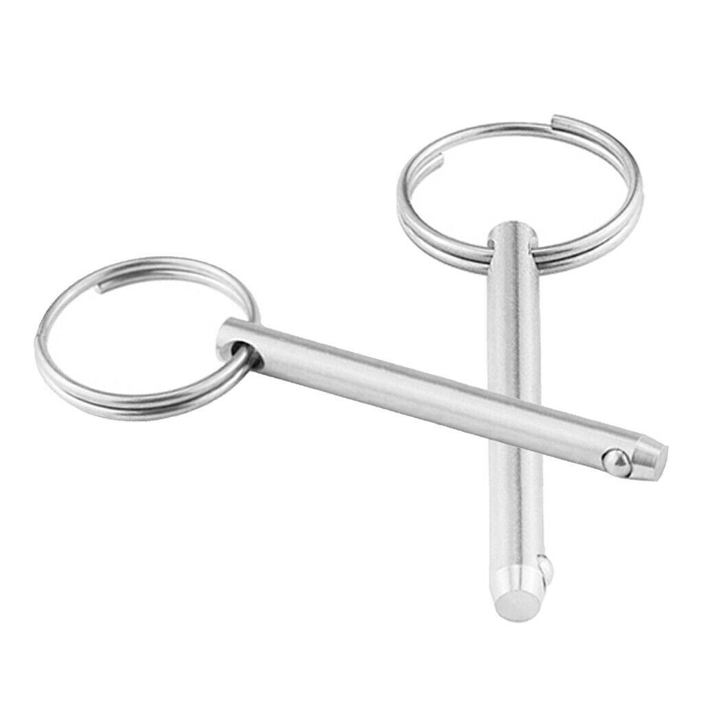 2 Packs Boat Marine Bimini Top Frame Standard Quick Release Pin 5 x 51mm