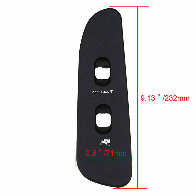 Right Fit Dodge Ram 1500 2500 3500 Front Dr Window Switch Bezel Control Panel x1