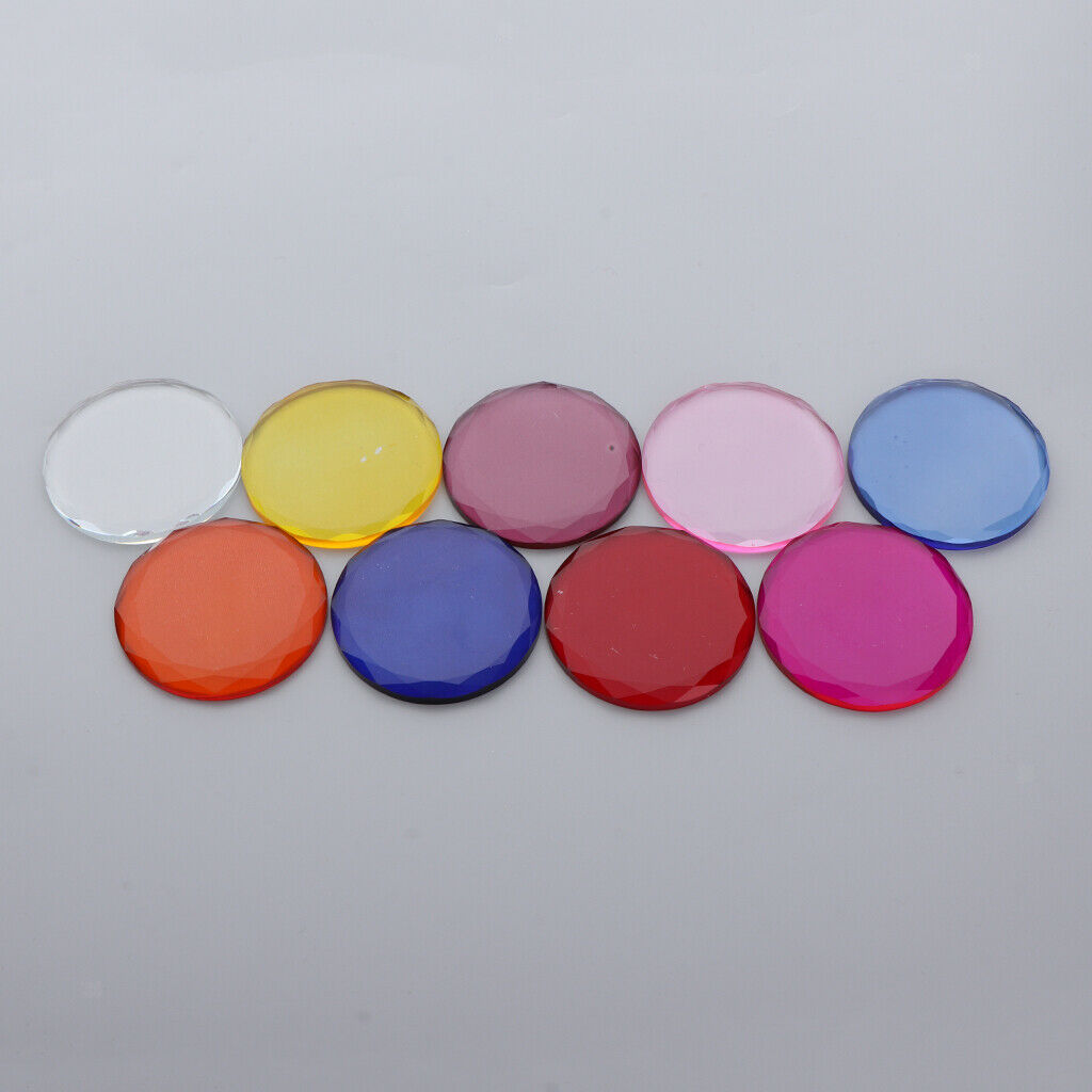 3Pcs Adhesive Glue Pallet Stand Crystal Holder Tray for Eyelash Extensions Red