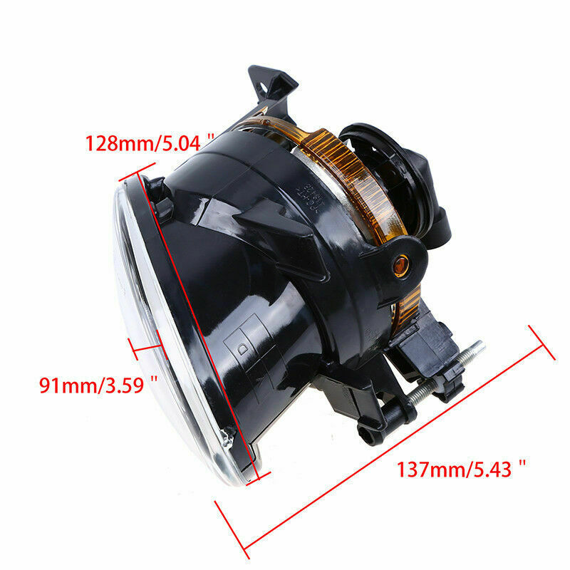 Right Fog Light Assembly Amber Lamp Bulb Cool Style For VW Jetta 2011-2014 12 13