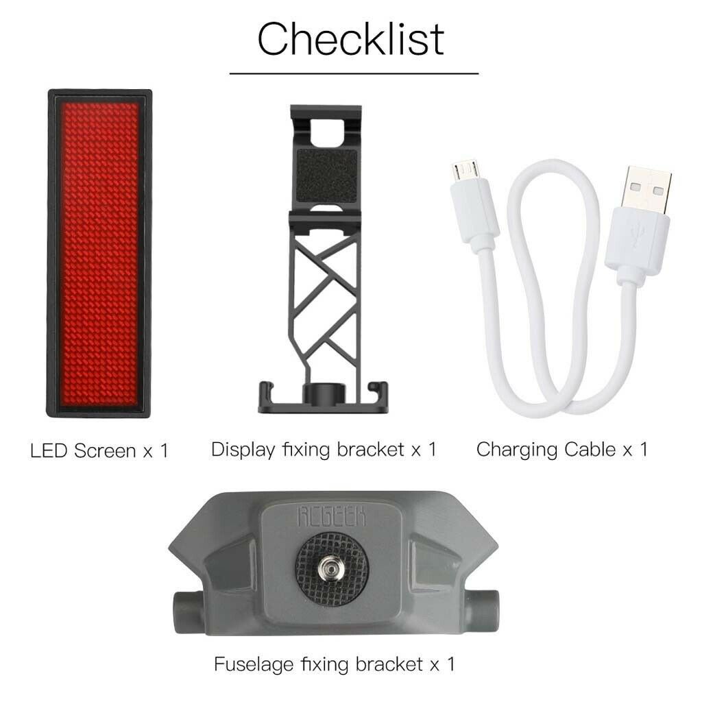 For DJI Mavic 2  Accs LED Screen Board DIY Advertising Display Set