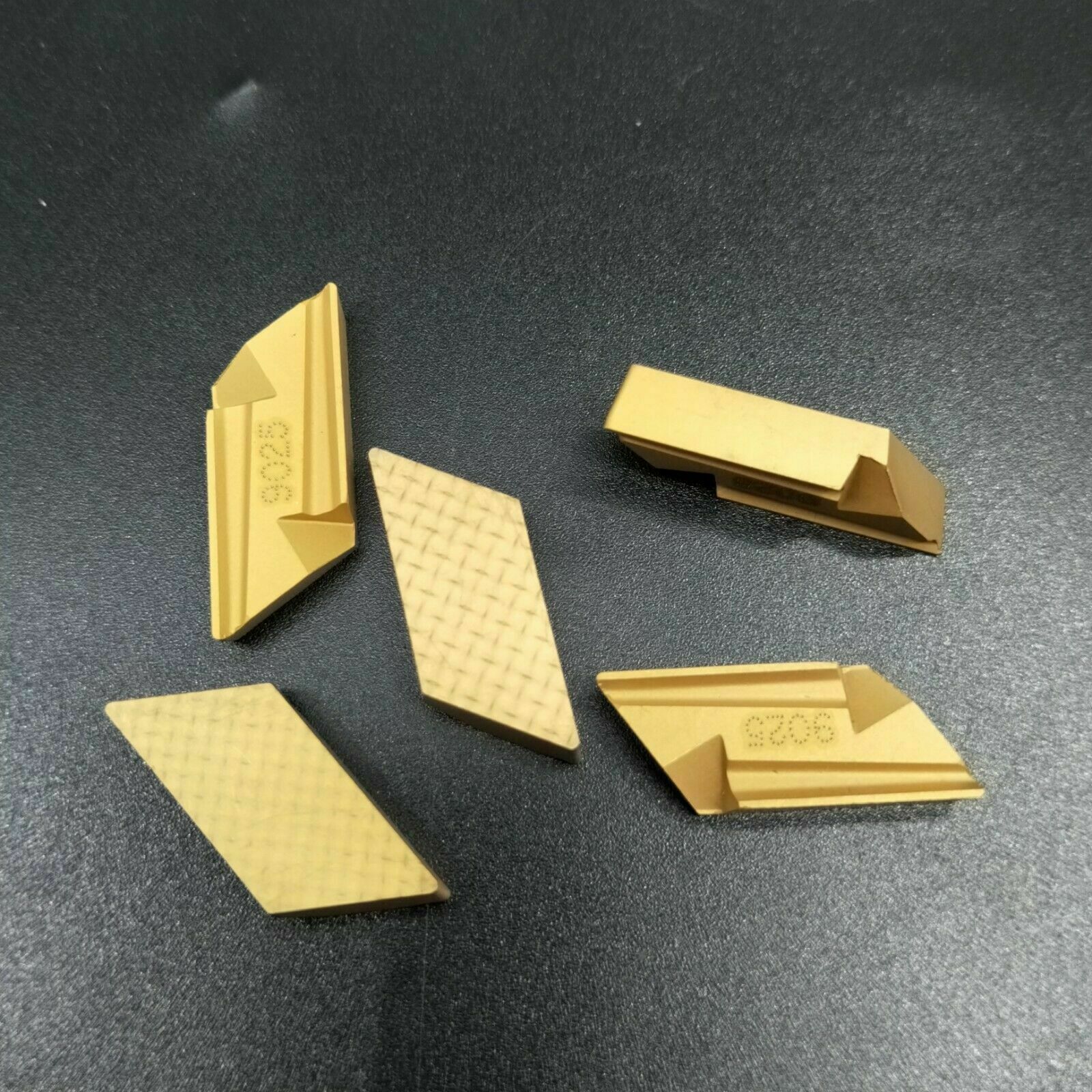 10PCS 55° KNUX160405L BP9025 indexable CNC carbide Milling inserts For DKJNR