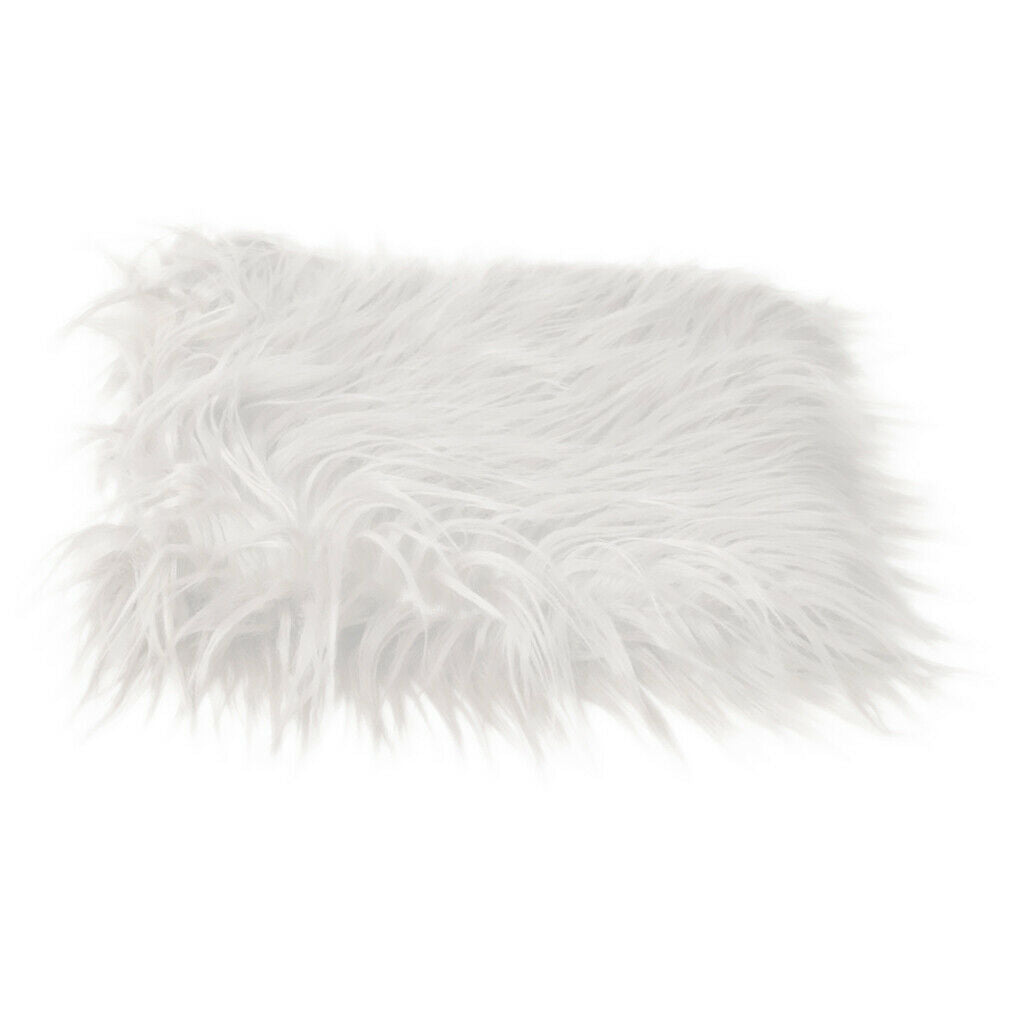 Newborn Baby Photo Prop Blanket Rug Background Backdrops Basket Stuffer Pink +
