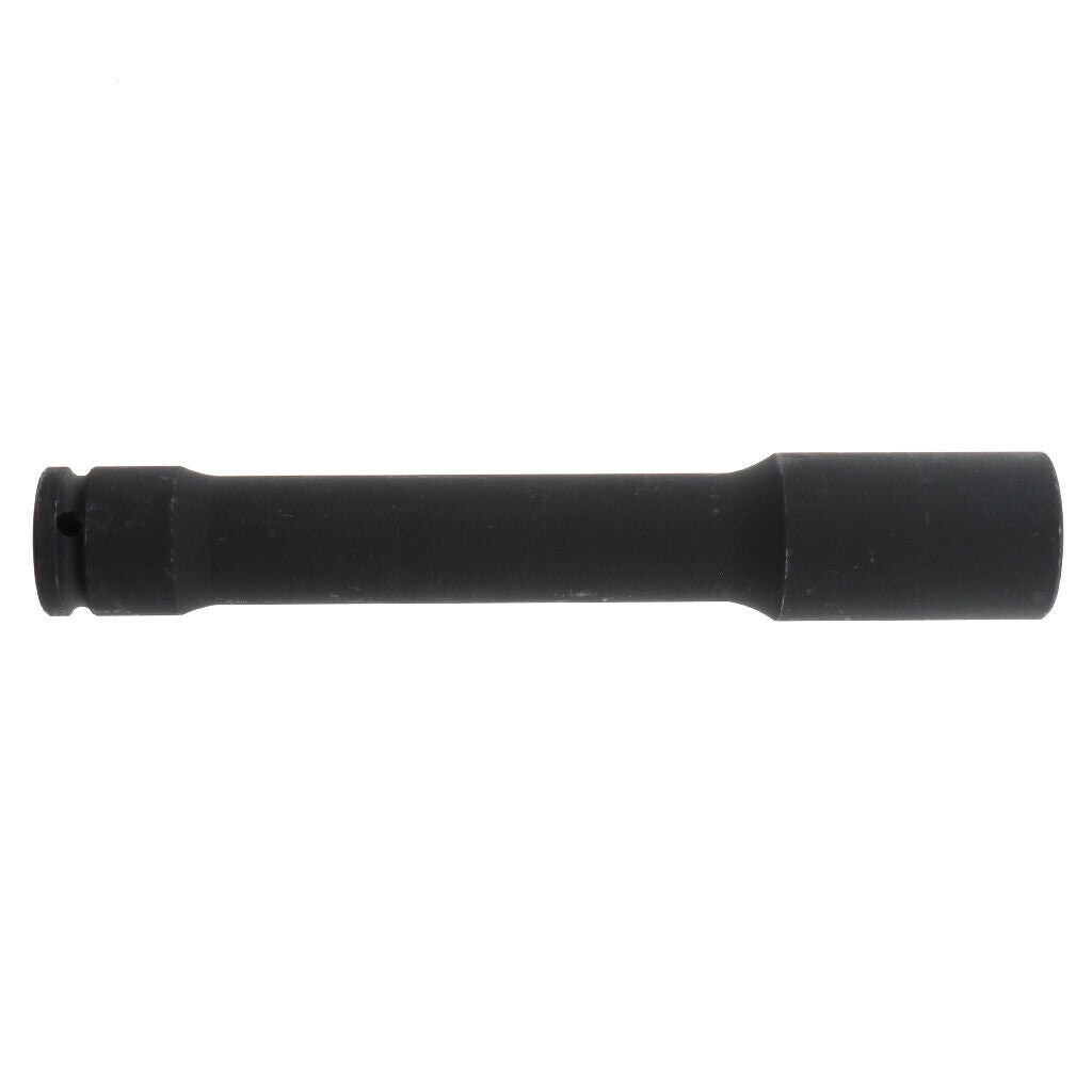 High-performance 24 mm socket with 1/2 inch drive, 6 point, black