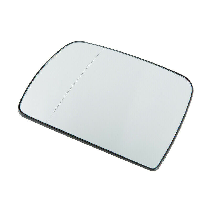 Left Side Clip on Heated Wide Angle Mirror Glass For BMW X5 E53 1999-2006