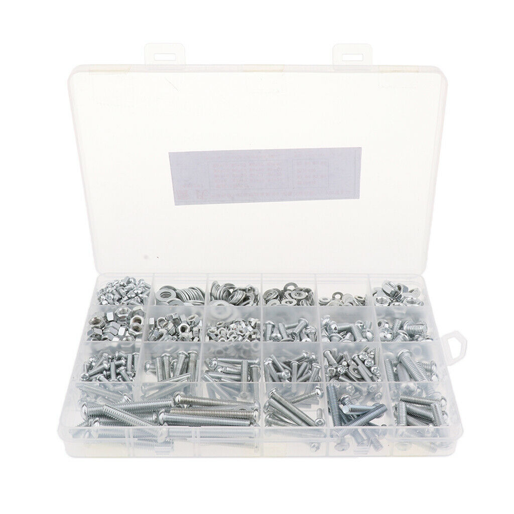 M3 4 5 6 cylinder screws with hexagon socket screws nuts