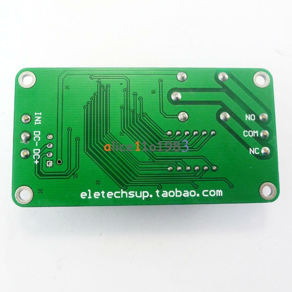 DC 5V Multifunction Self-lock Relay PLC Cycle Timer Module Delay Time Switch
