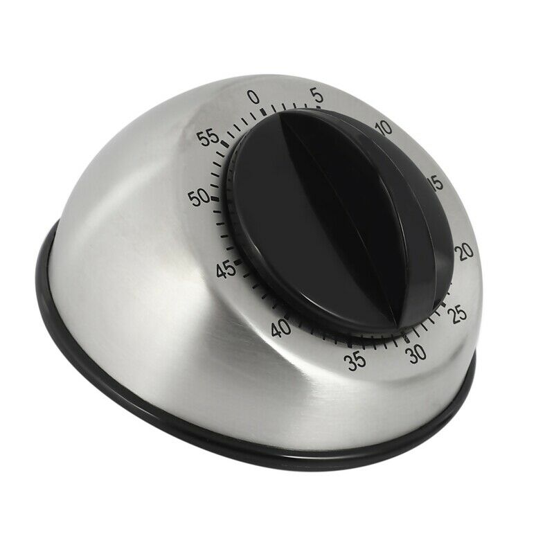 Kitchen Timer 60-Minutes Countdown Mechanical Wind Up Alarm Clock Home KitchenD1