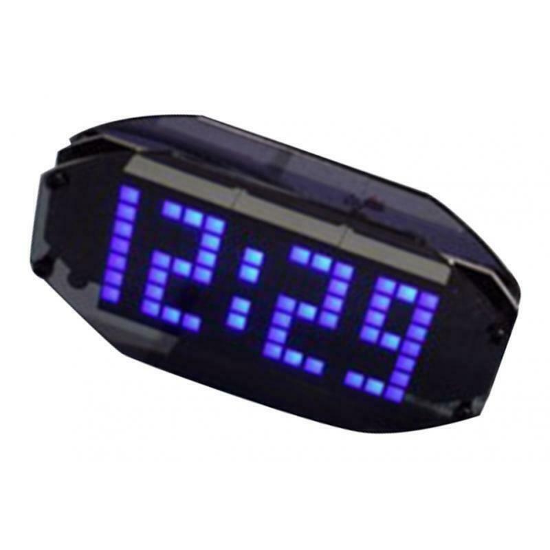 Alarm Desktop Clock, Large Screen Decorative Digital Clock with Time,
