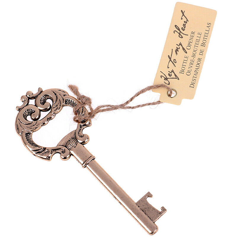 Metal Key Bottle Opener Beer Openers Rustic Wedding Party Favor Guest Gif.l8