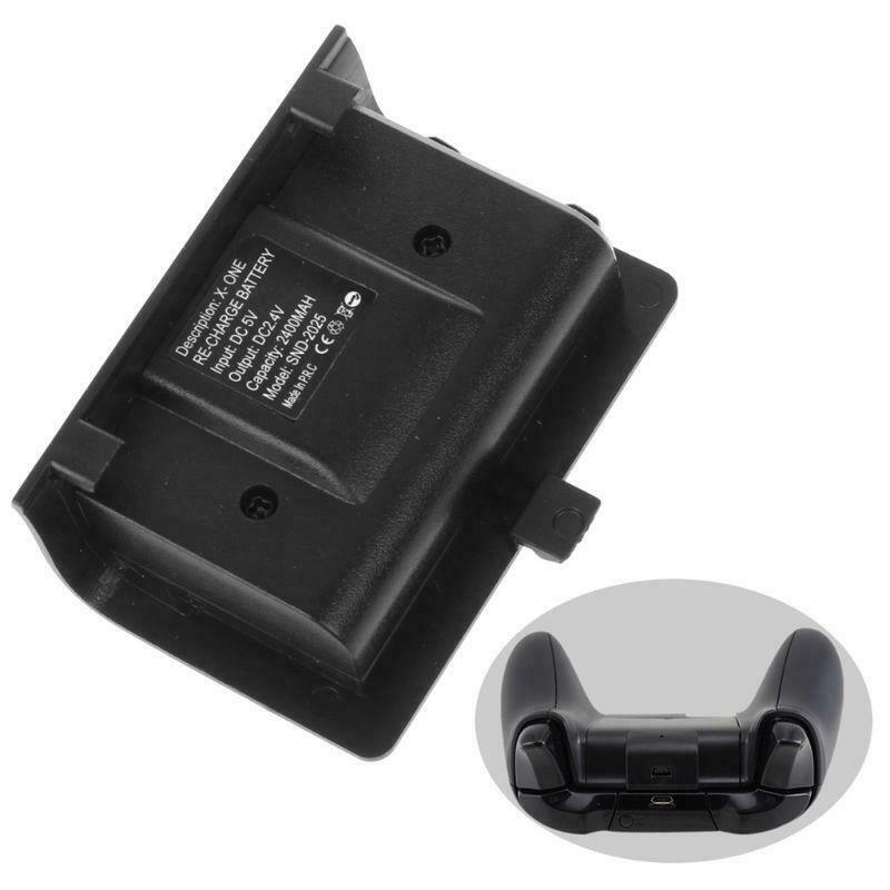 New NI-MH 2400MAHCharger Kit Rechargeable Battery Pack + USB Cable For Xbox One