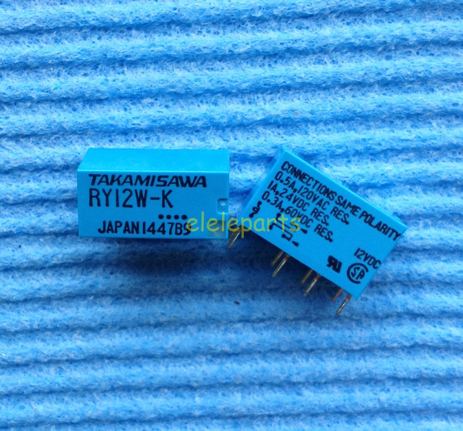 10PCS RY12W-K TAKAMISAWA RY12W 12V Signal Relay