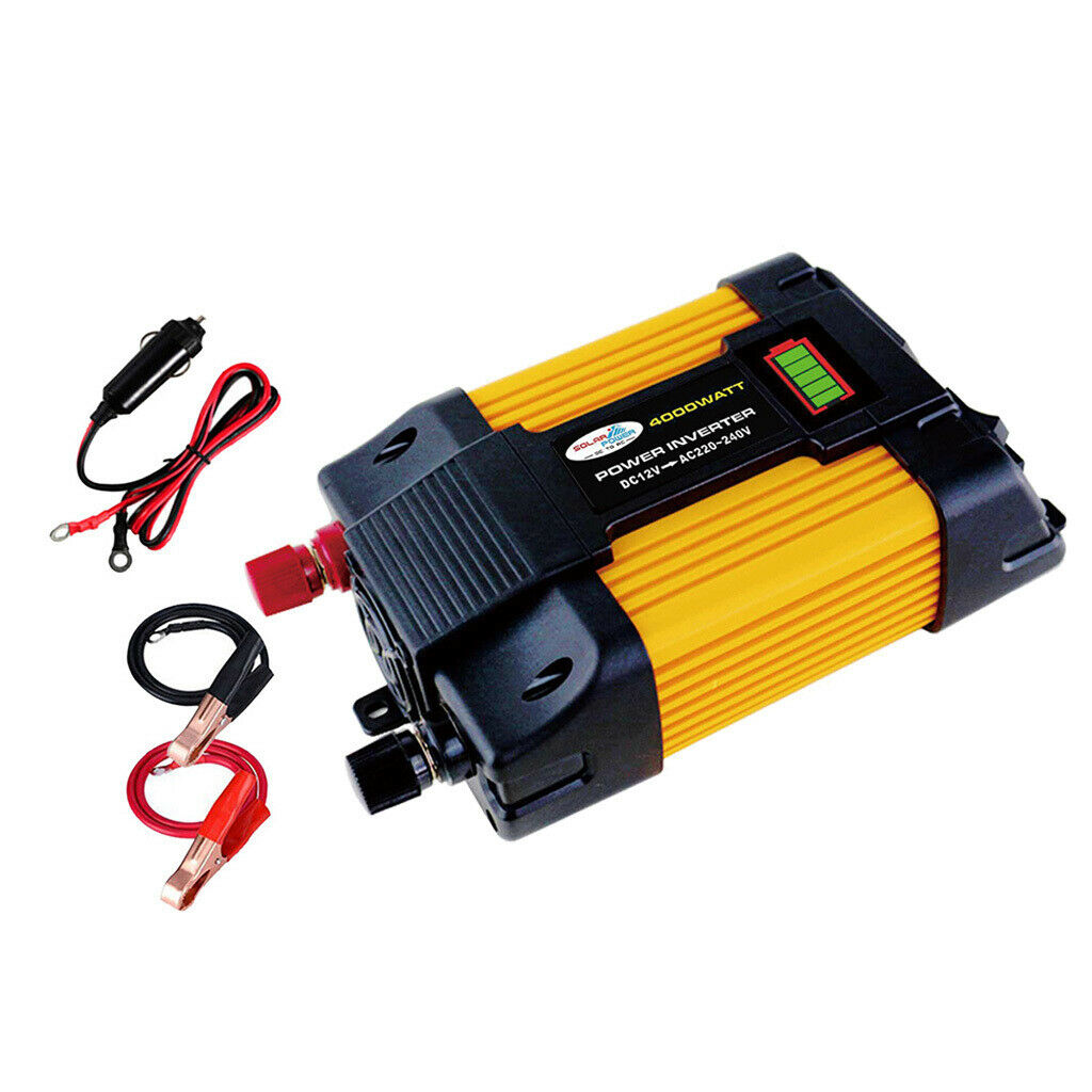 Car Power Inverter Solar Converter Modified Wave for Car RV Universal 4000W