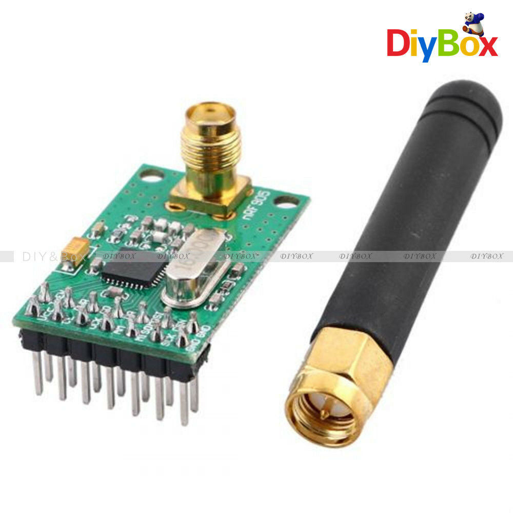 NRF905 PTR8000+ Wireless Transceiver Module Transmission+Antenna 433MHz NF905SE