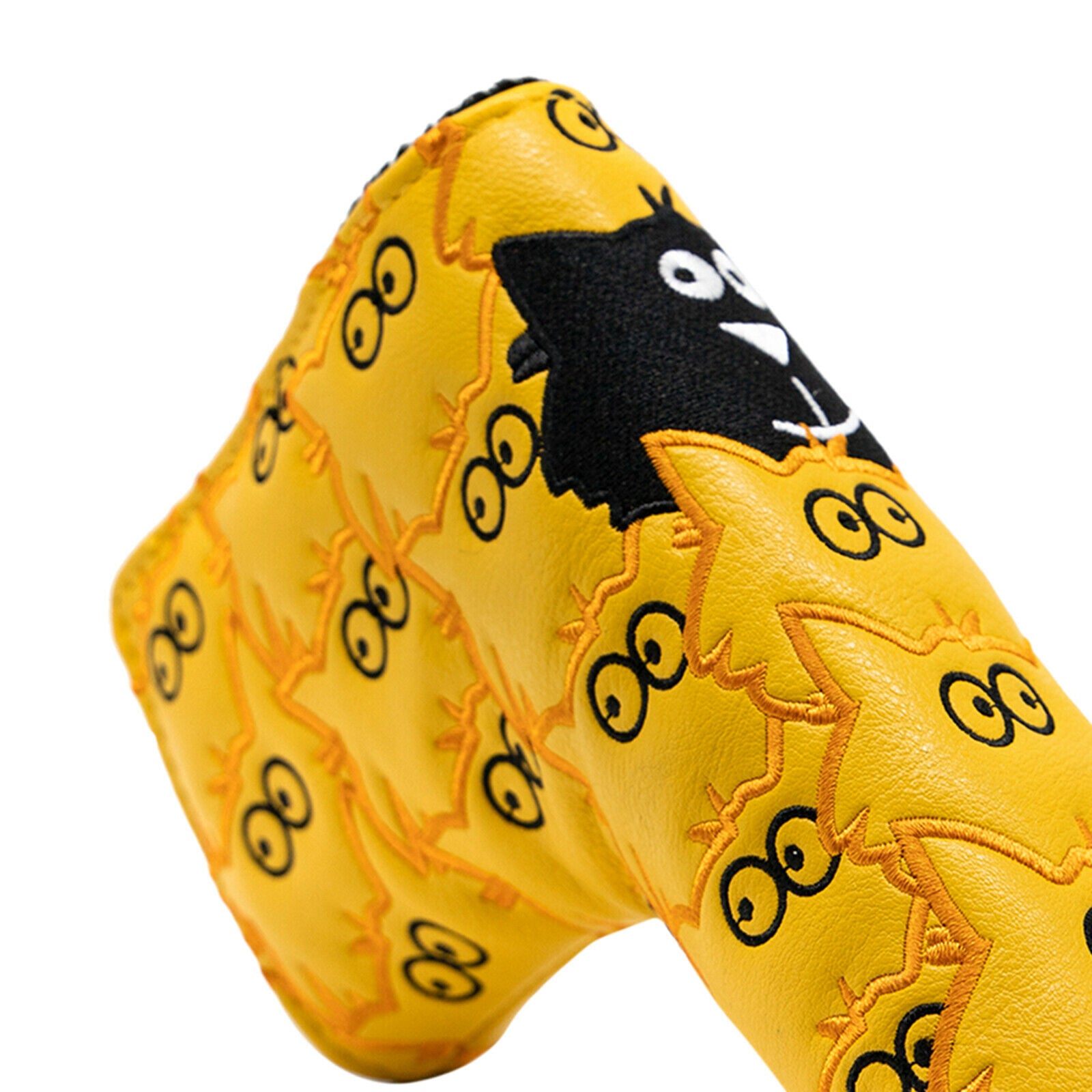 Golf Putter Cover  Headcover Birds Embroidery Headcover Leather Protection