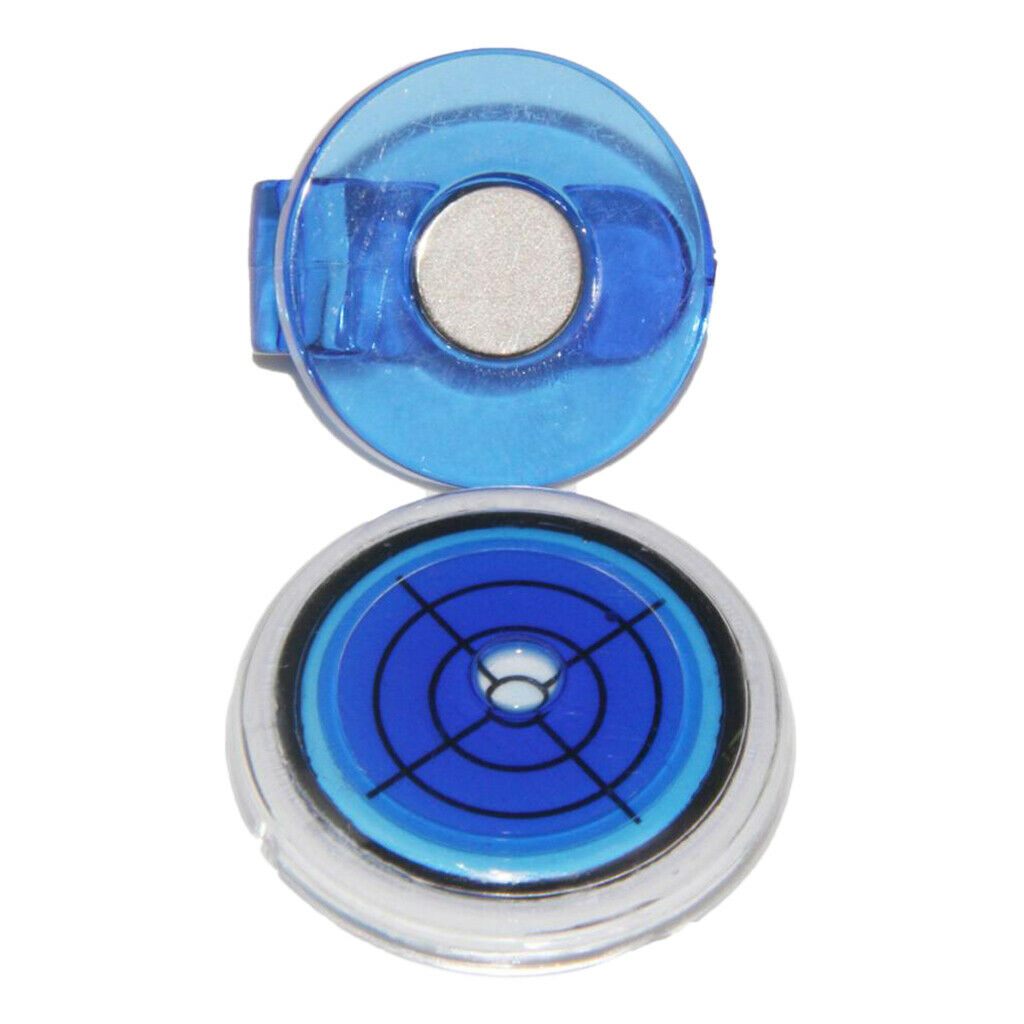 2pcs/Set Golf Ball Marker with Magnetic Hat Clip Gradienter Club Accessories