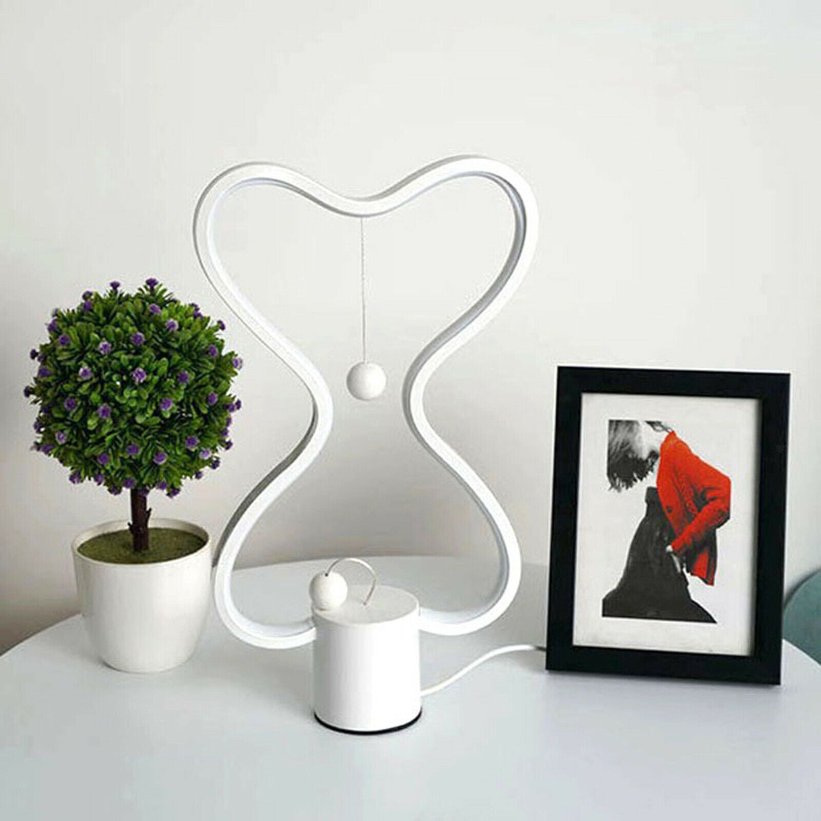 LED Balance Lamp Magnetic Switch USB LED Night Light Bedroom Table Decor
