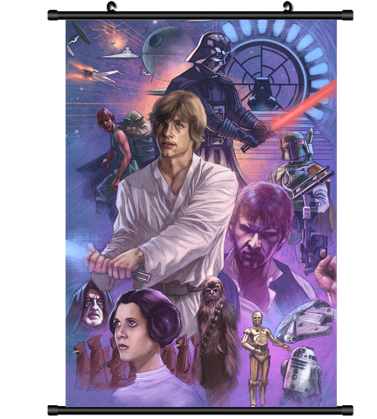 3793 Hot Movie Star Wars wall Poster Scroll