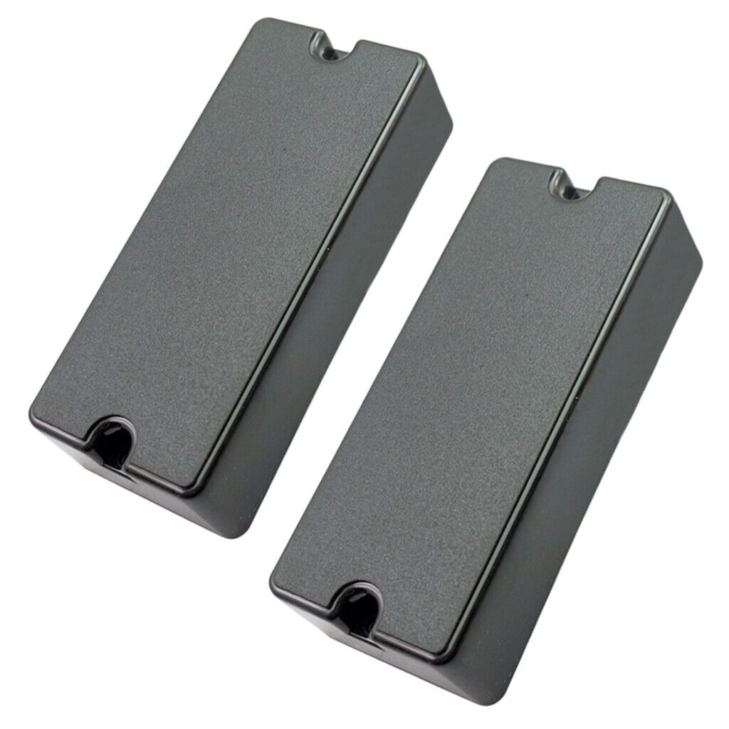 Replacement humbucker pickup cover 2pcs for 4 string electric bass 2 holes