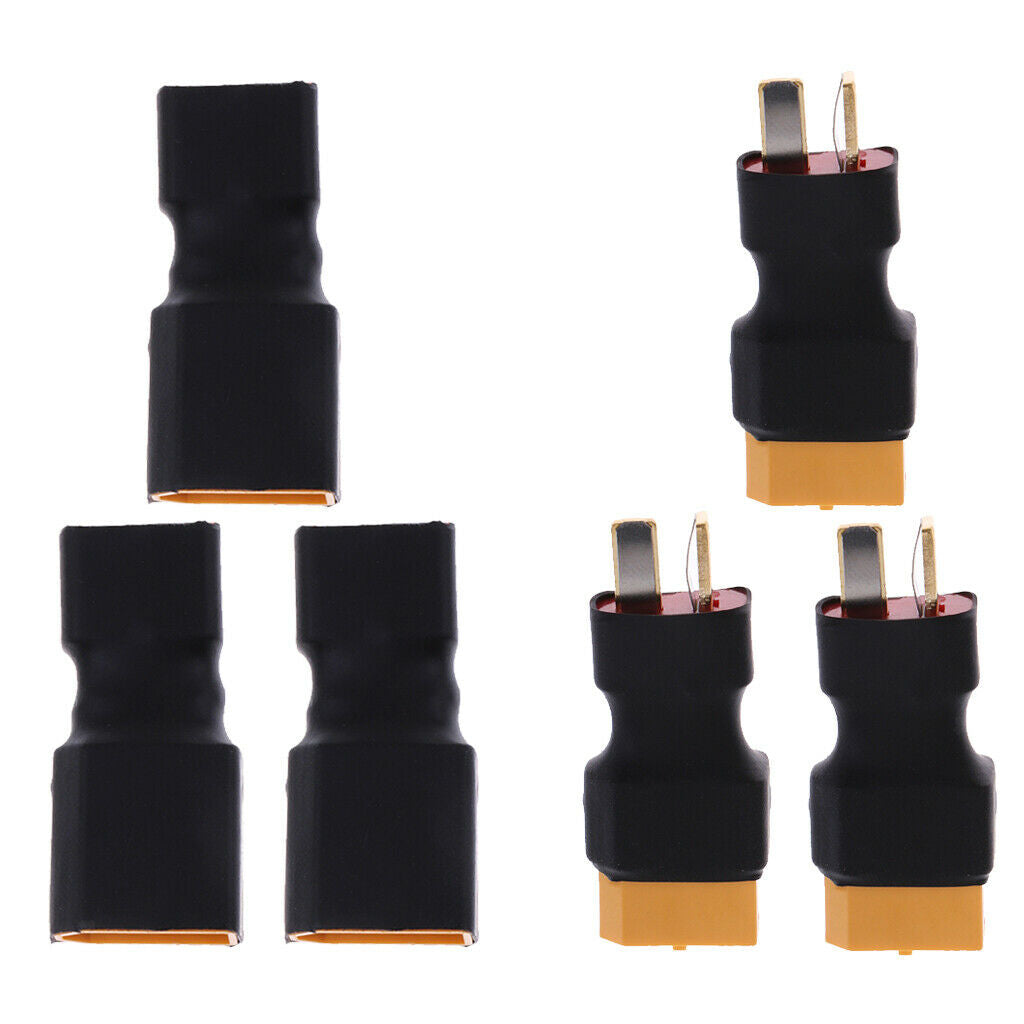6pcs XT60 T-Plug Connector for RC Car Truck Aircraft Spare Parts Accessory