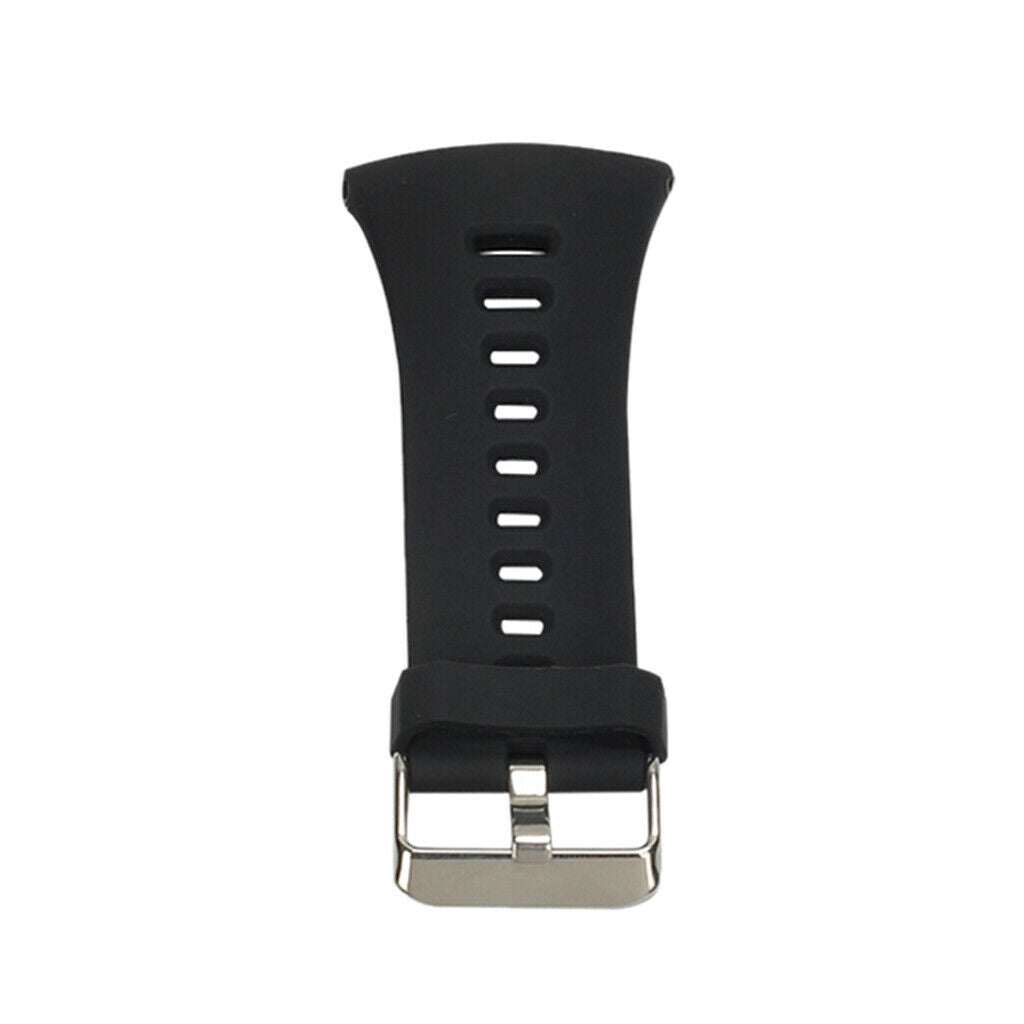 Black Rubber Replace Wristwatch Band for Ambit 3 Ambit 2 Ambit 1 Waterproof