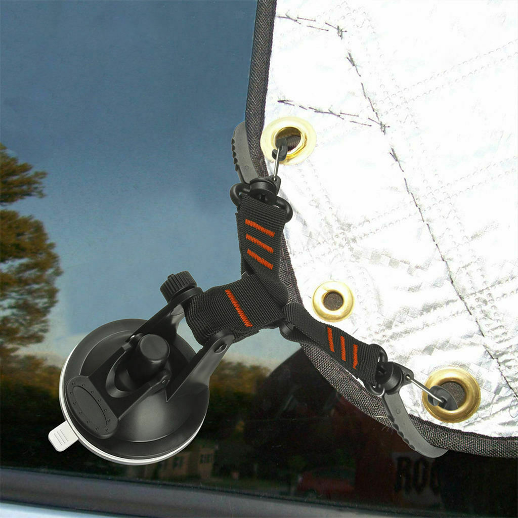 Heavy Duty Suction Cup Anchor with Dual Hooks Multifunction for Pool Tarps