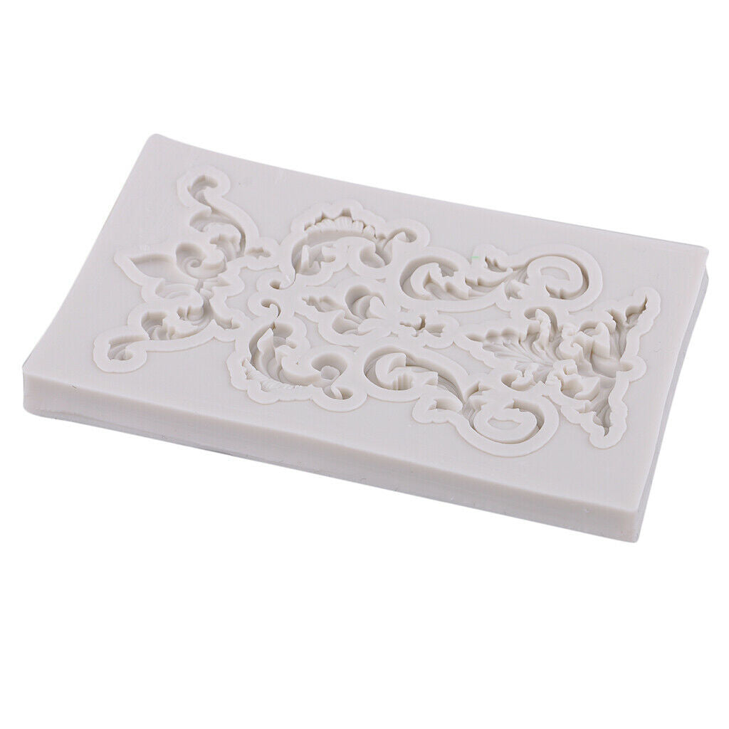 Border Silicone Mold Fondant Mold Cake Decorating Tools Gumpaste