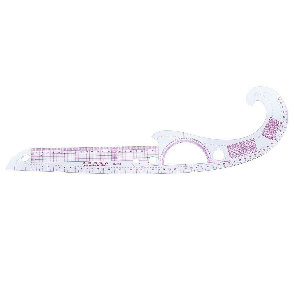 6 Style Fashion Ruler Set  French Curve Rulers Pattern Grading Rulers Design