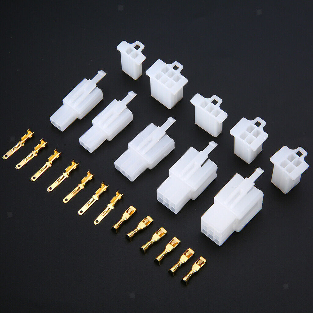 580pcs Cable Wire Connector 2 3 4 6 9Pin Cable Terminals Kits for Car ATVs