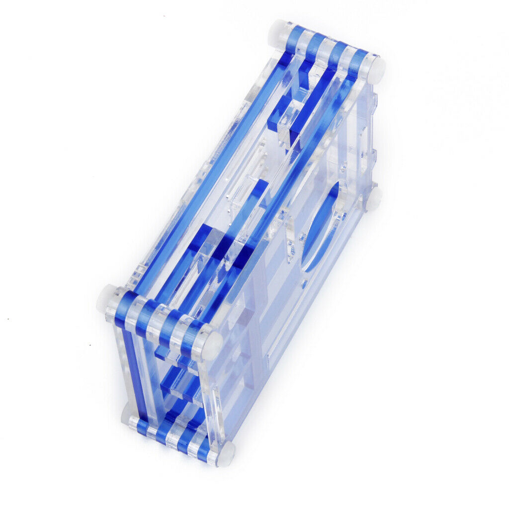 Blue Shell Case Enclosure Box Cover + Cooling Fan Set for Raspberry Pi B+/Pi 2